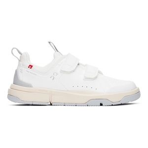 ON RUNNING Kids White 'The Roger' Little Kids Sneakers (UNISEX)
